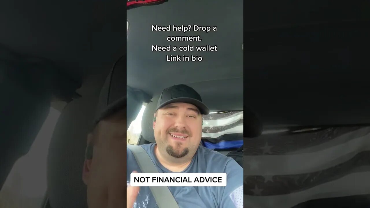 Not a financial advisor. Just here to help with the tech stuff. #notfinancialadvice #crypto #help