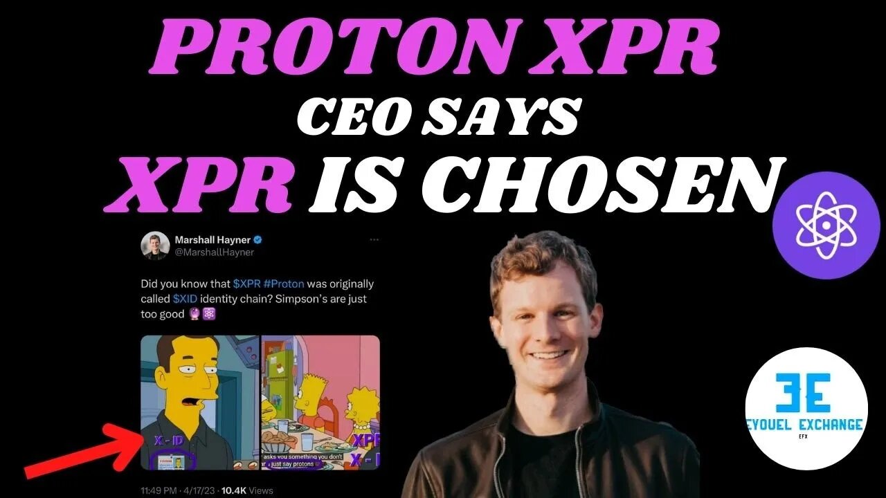 Proton (XPR) CEO Marshall Hayner Confirms Simpsons XPR Prediction, Crypto News