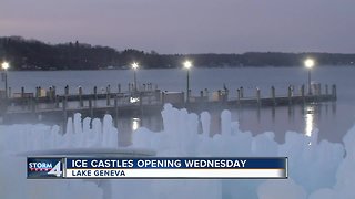 Ice Castles in Lake Geneva opening Wednesday