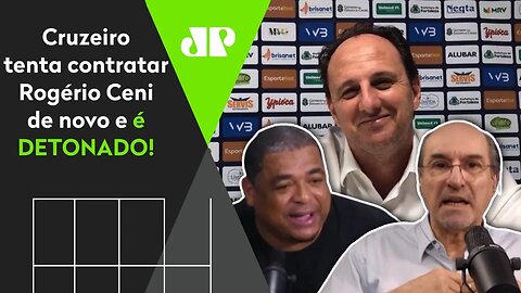 "O Cruzeiro foi atrás do Rogério Ceni? É MUITA CARA DE PAU!" Veja DEBATE!