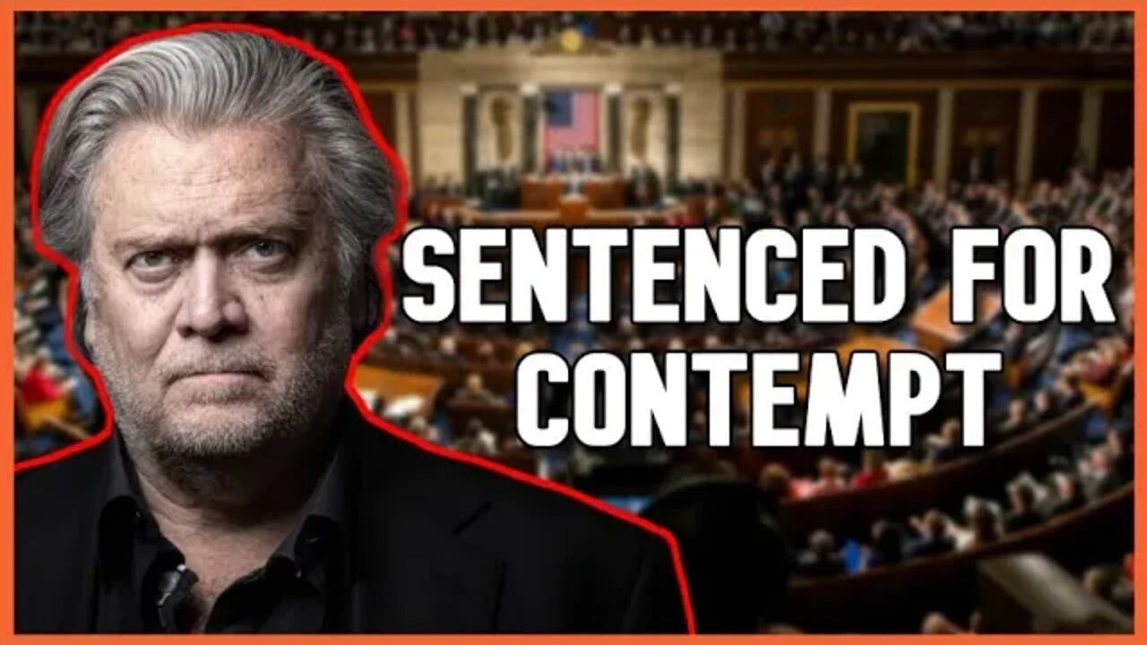 Steve Bannon's J6 Conviction Is Unjust and Corrupt