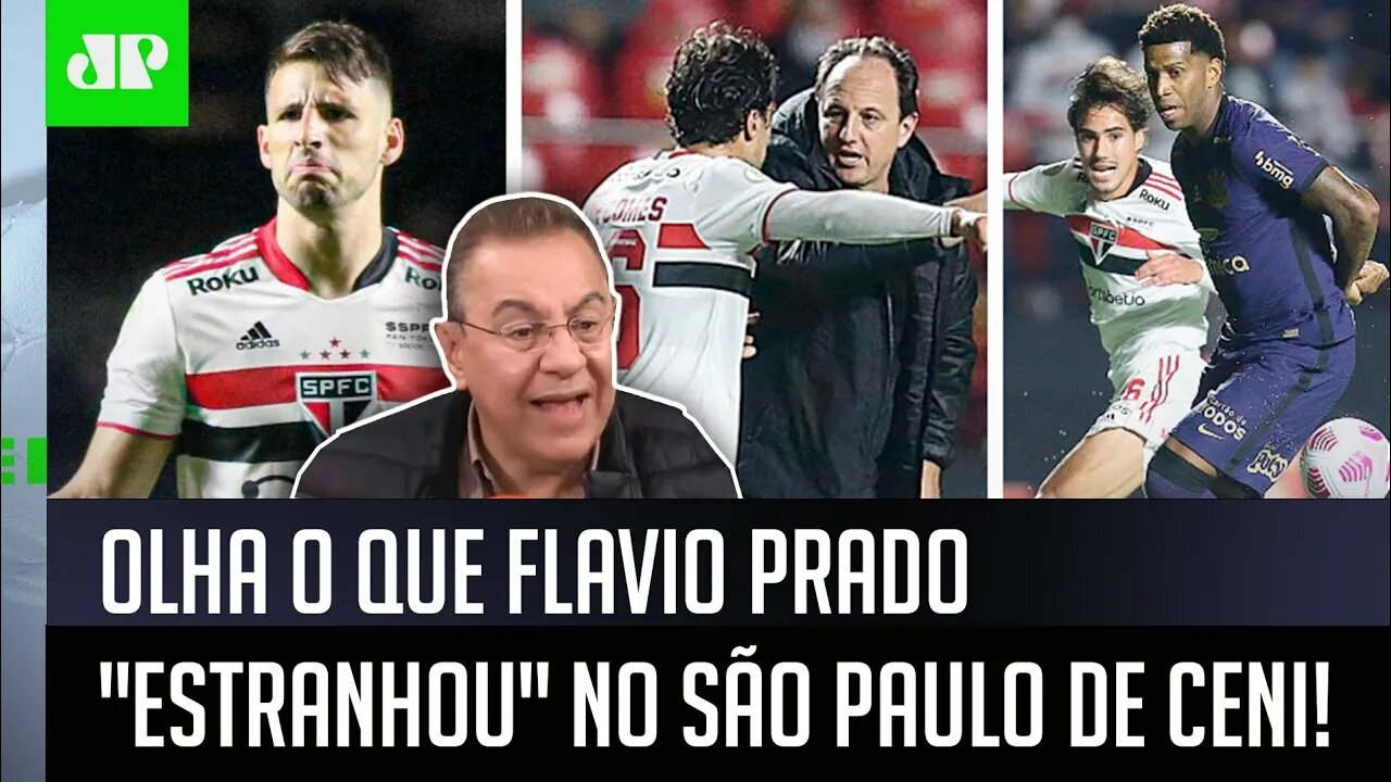 "ATÉ ISSO já melhorou no São Paulo? É ESQUISITO!" Flavio MANDA A REAL após 1 a 0 no Corinthians!