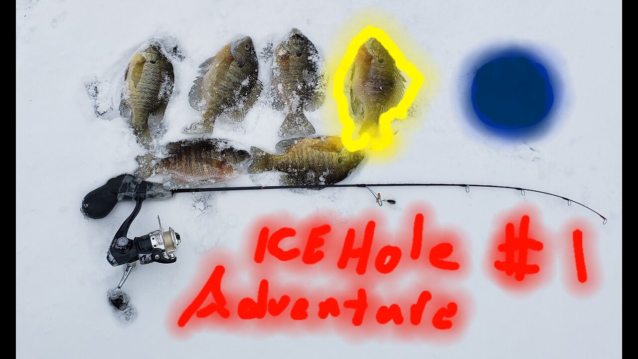 NFN Icehole Adventure #1 Ice fishing Adventure 2024 / 2025