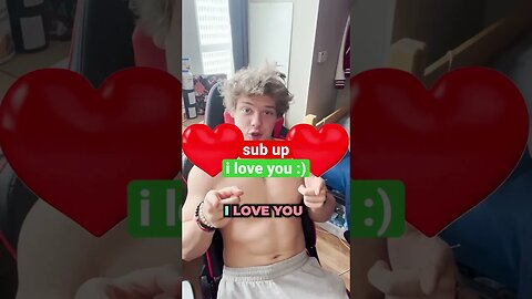 Hey! Sub To Make Me Do A Push Up