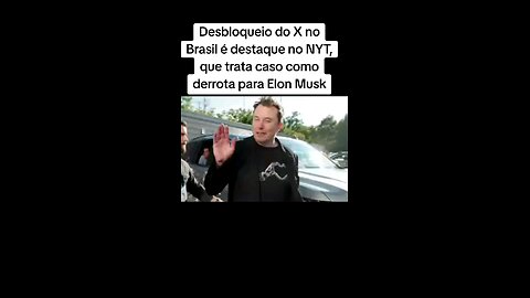 Desbloqueio do X no Brasil é destaque no NYT, que trata caso como derrota para Elon Musk