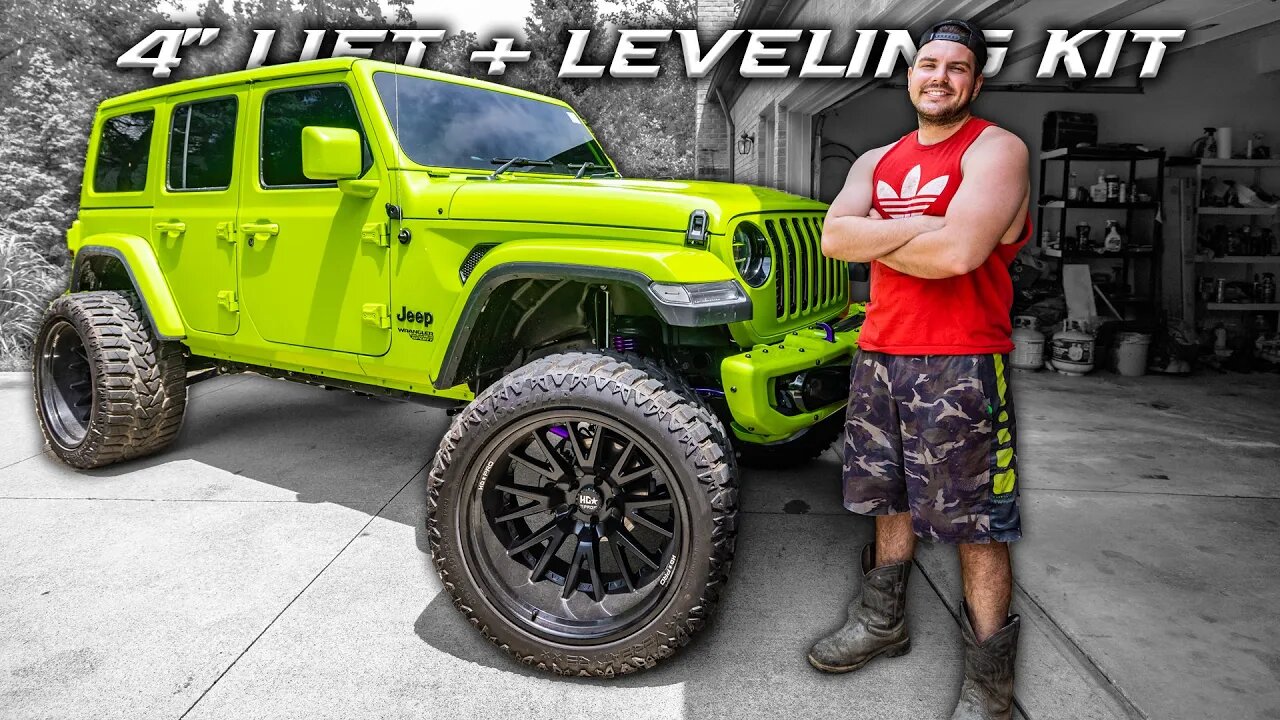 I LIFTED MY WRANGLER EVEN MORE! (+ a $40 Leveling Kit)