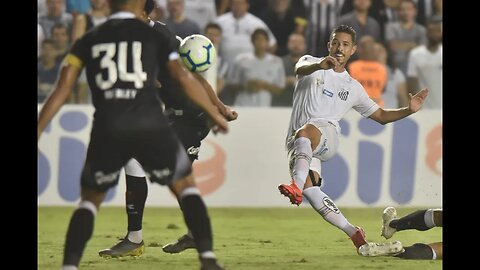 Gol de Jean Mota - Santos 2 x 0 Vasco - Narração de Gabriel Dias