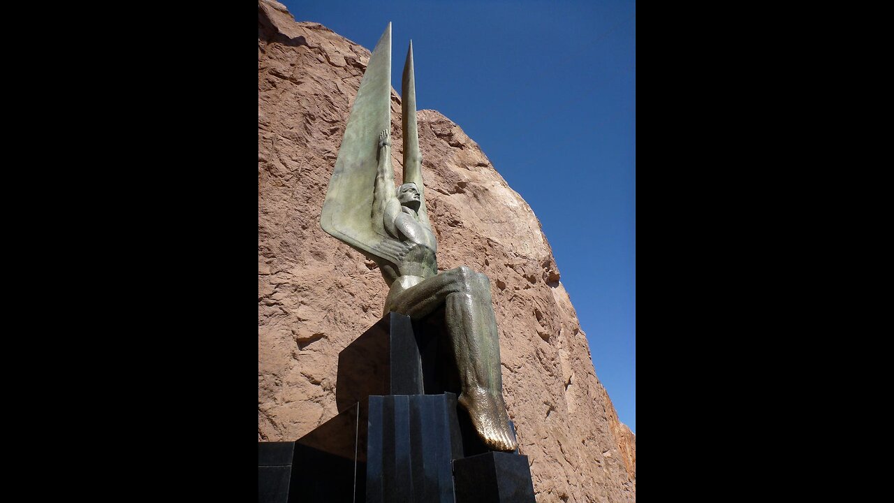 THE HOOVER DAM STATUES 🤔🧐