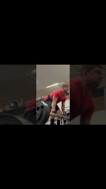 455# x 5 on #deadlift