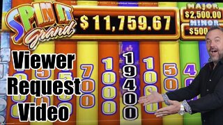 Viewer Request Video - Spin It Grand - Potawatomi Hotel & Casino