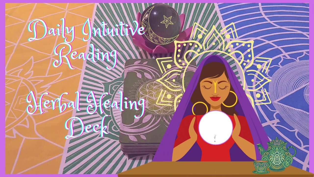 Herbal Healing Deck ~ Daily Intuitive Reading ~ Self Interpretation