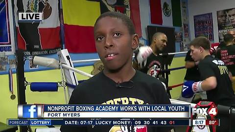 Nonprofit boxing academy works with local youth in Fort Myers