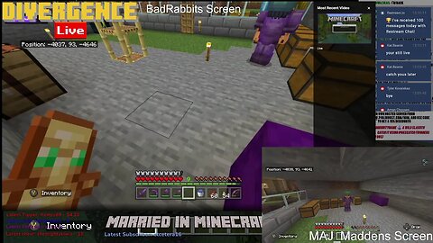 S1, EP65, Lets get some Fresh Air! #WardenBall #MiM on the #DivergenceSMP!