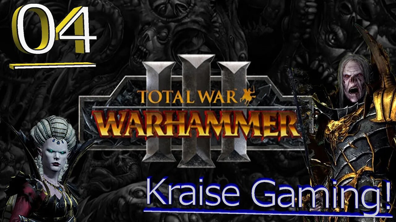 Ep:04 - Zhufbar's Folly! - TW: Warhammer 3 v2.2.0 - Vampire Counts Campaign - By Kraise Gaming!