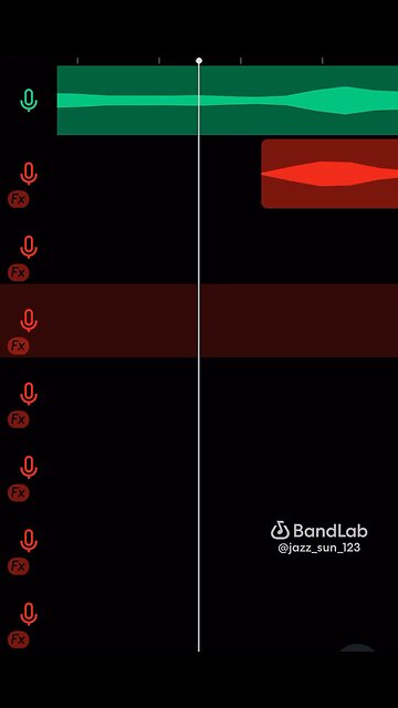 Making a hook for my new song on BandLab.