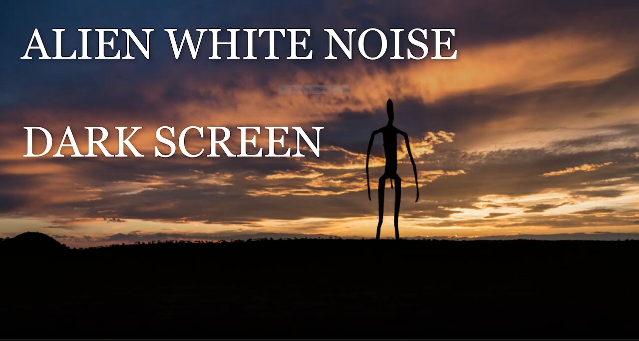 2 Hrs Alien Space White Noise # 1, Sleep Stress Anxiety Relief Relaxing Calm Dark Screen Relax2U