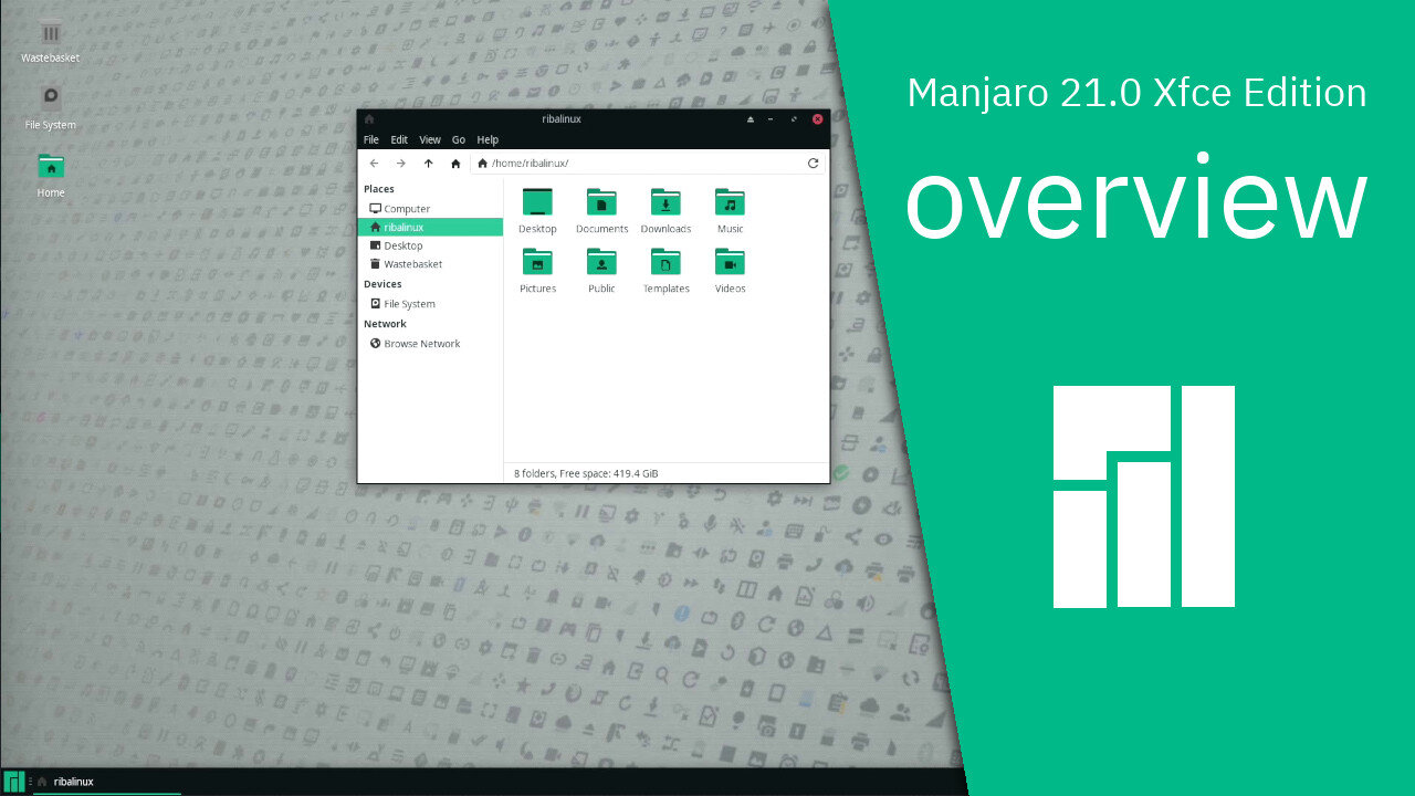 Manjaro 21.0 Xfce Edition overview | #FREE OPERATING SYSTEM.