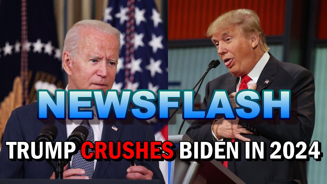 NEWSFLASH: Biden is LOSING to Trump in New Poll!!