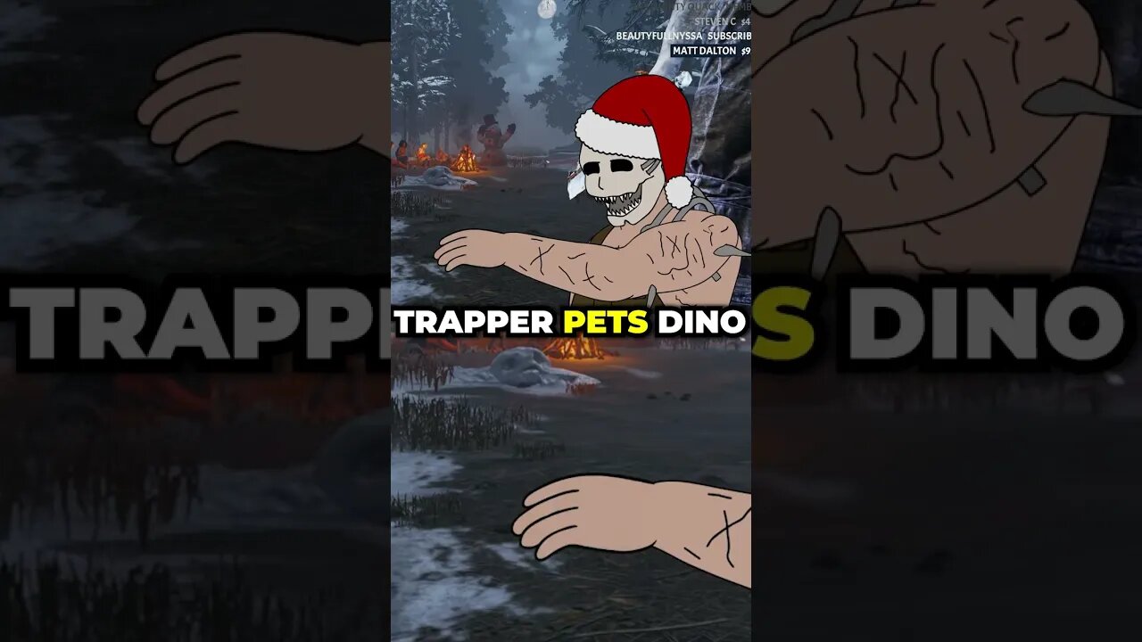 Trapper Pets Dino #dbd #animation #gaming