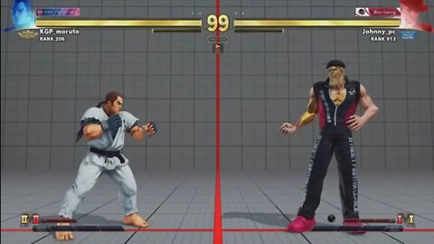 [SFV] moruto (Dan) vs Johnny (G) - Street Fighter V