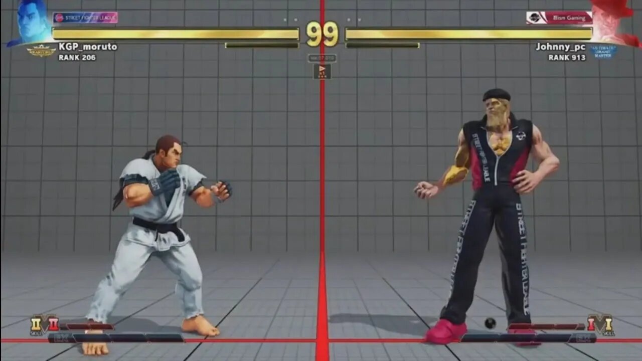 [SFV] moruto (Dan) vs Johnny (G) - Street Fighter V