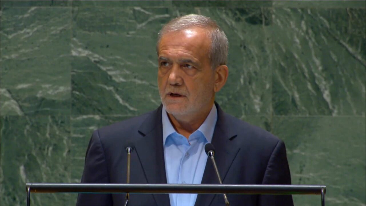 UN: Iranian President, Masoud Pezeshkiani Addresses United Nations General Debate, 79th Session - September 25, 2024