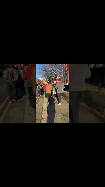 Pro-Palestinian protest at Leeds University (Nov 29th 2023) #leeds #LeedsUniversity