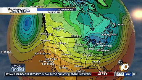 10News Pinpoint Weather for Sun. May 3, 2020