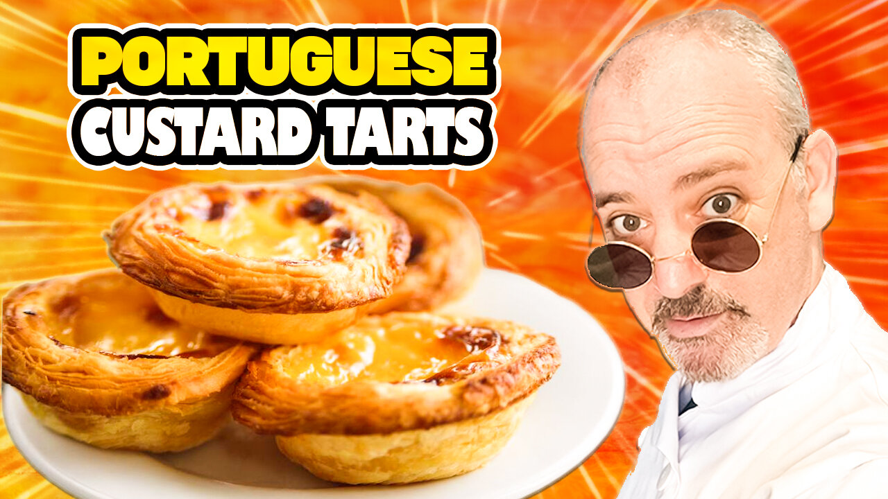 How To Make Pastéis De Nata AKA Portuguese Custard Tarts | Learn How To Make Pastéis de Nata