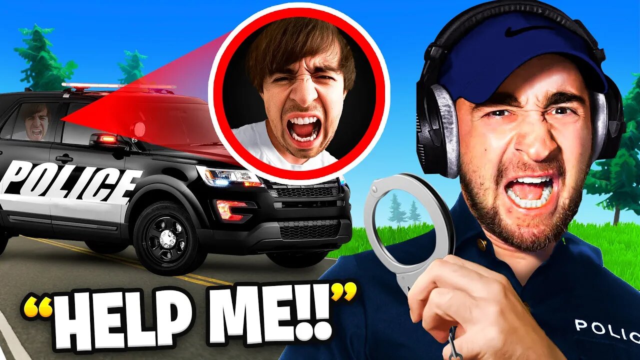 I Pretended To Be a COP in Fortnite