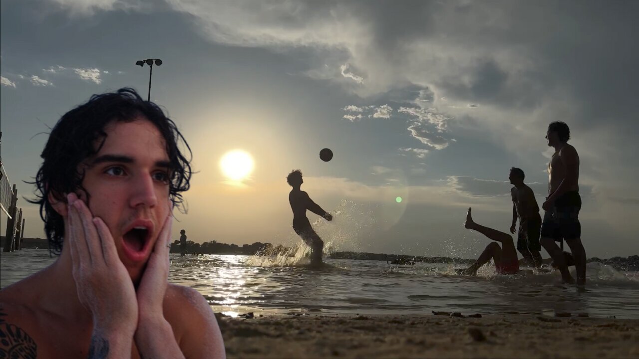 INSANE BEACH VOLLEYBALL!