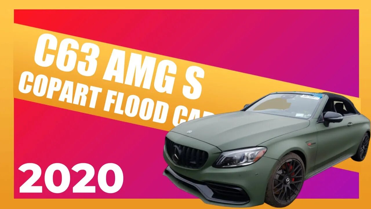 2020 C63 AMG S Copart Rebuild Deal?