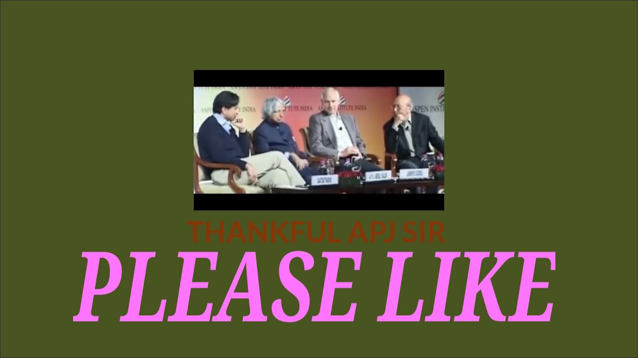 APJ ABDUL KALAM INSPIRATION VIDEOS SUCCESS FULL STORY IN OUR LIFE