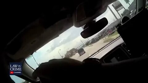 BODYCAM = High Speed = Police = Chase = Ends = in = Collision, = Gunfire = on = Oklahoma = Highway