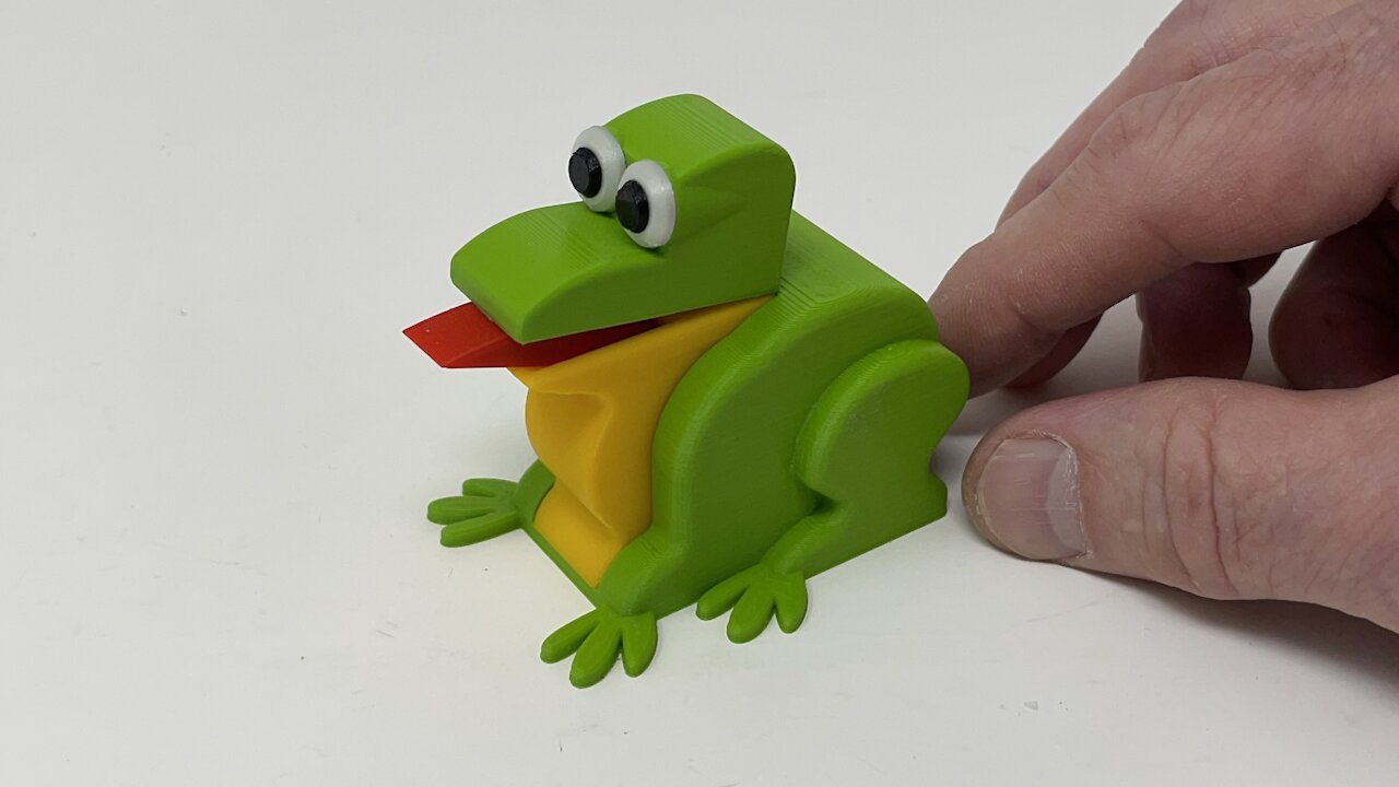 A 3D Printed Simple Frog Mechanism