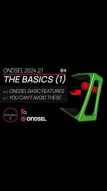 ⚠ Features You CANNOT Avoid In Ondsel & FreeCAD - Ondsel Tutorial - Free 3D CAD Software | #Shorts