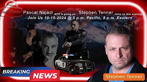 Breaking News: WTF with Stephen Tenner/Pascal Najadi?! Live 10/15 #309 (links below) may be our most entertaining show! Lots of laughs but a serious topic!