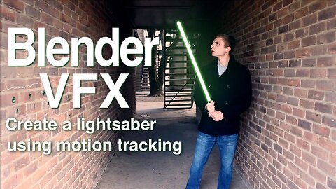 Blender VFX tutorial: Two point motion tracking.