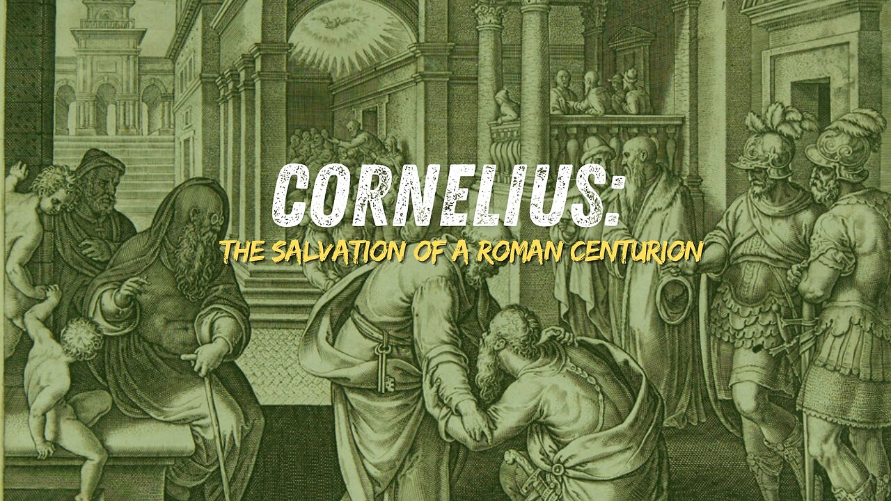 Cornelius: the Salvation of a Roman Centurion - Pastor Bruce Mejia