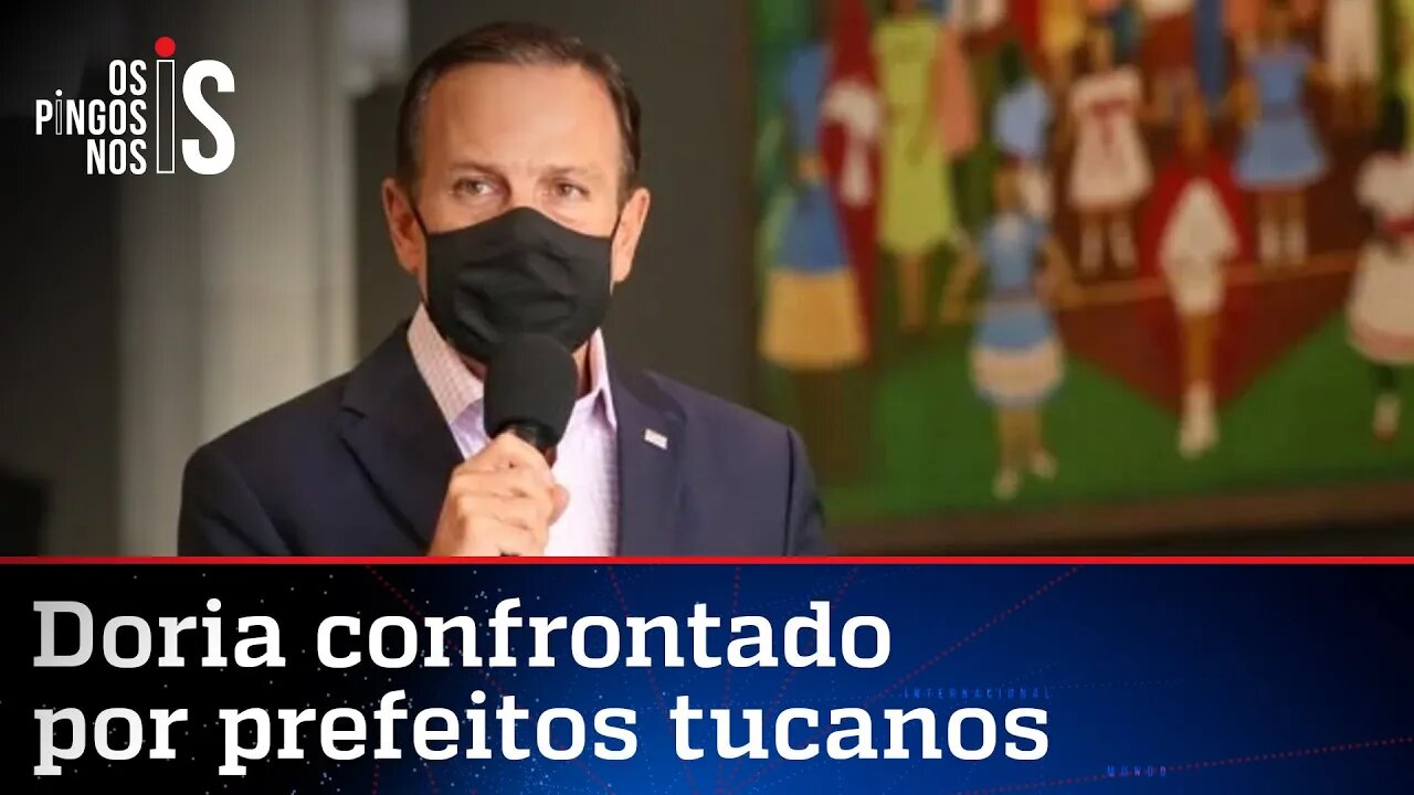 Nem os prefeitos do PSDB respeitam mais Doria