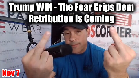 Nino Rodriguez ''Trump WIN'' - The Fear Grips Democrats - Retribution is Coming