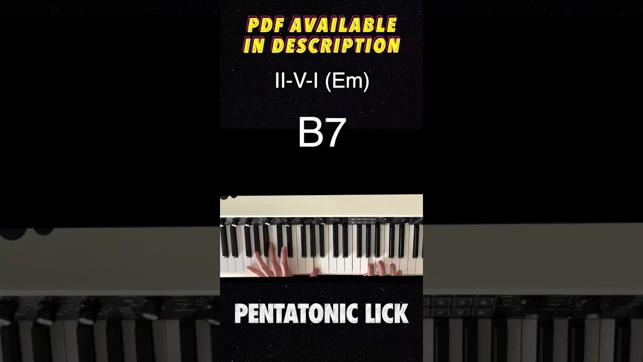 Pentatonic Lick #1