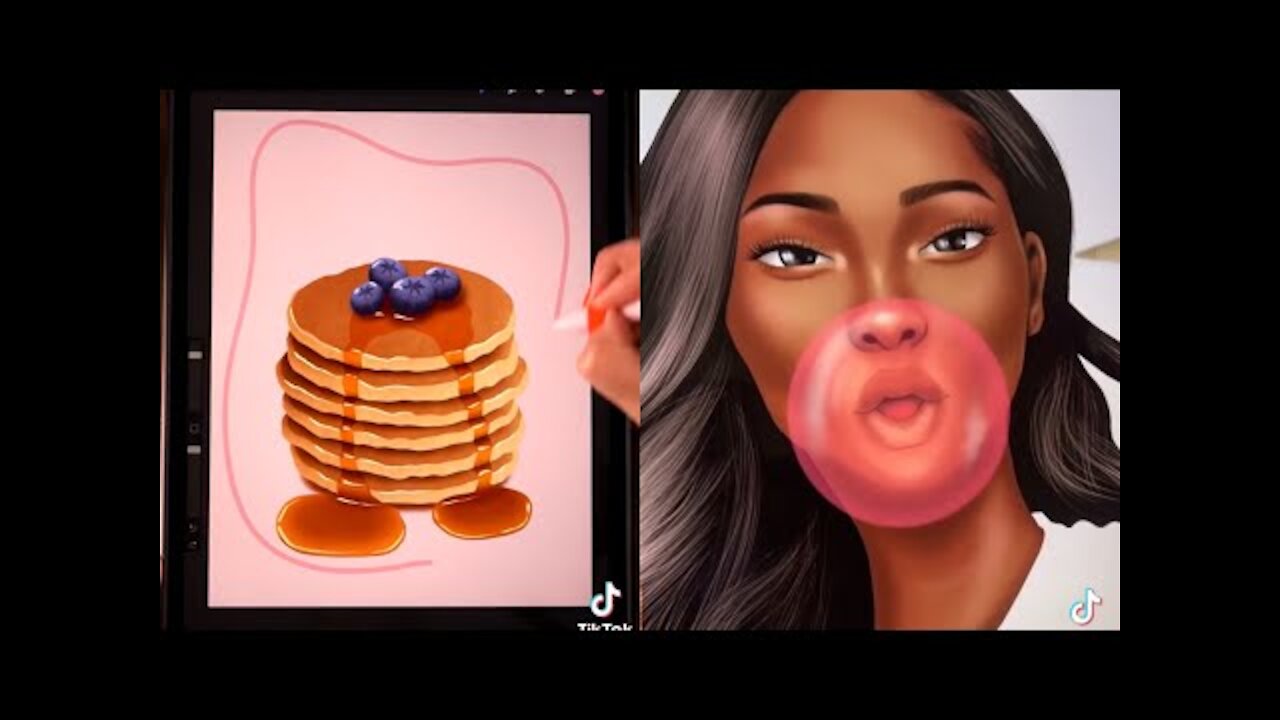 Satisfying Digital Art Collection for Relax | Procreate Art Tutorials | Art Compilation