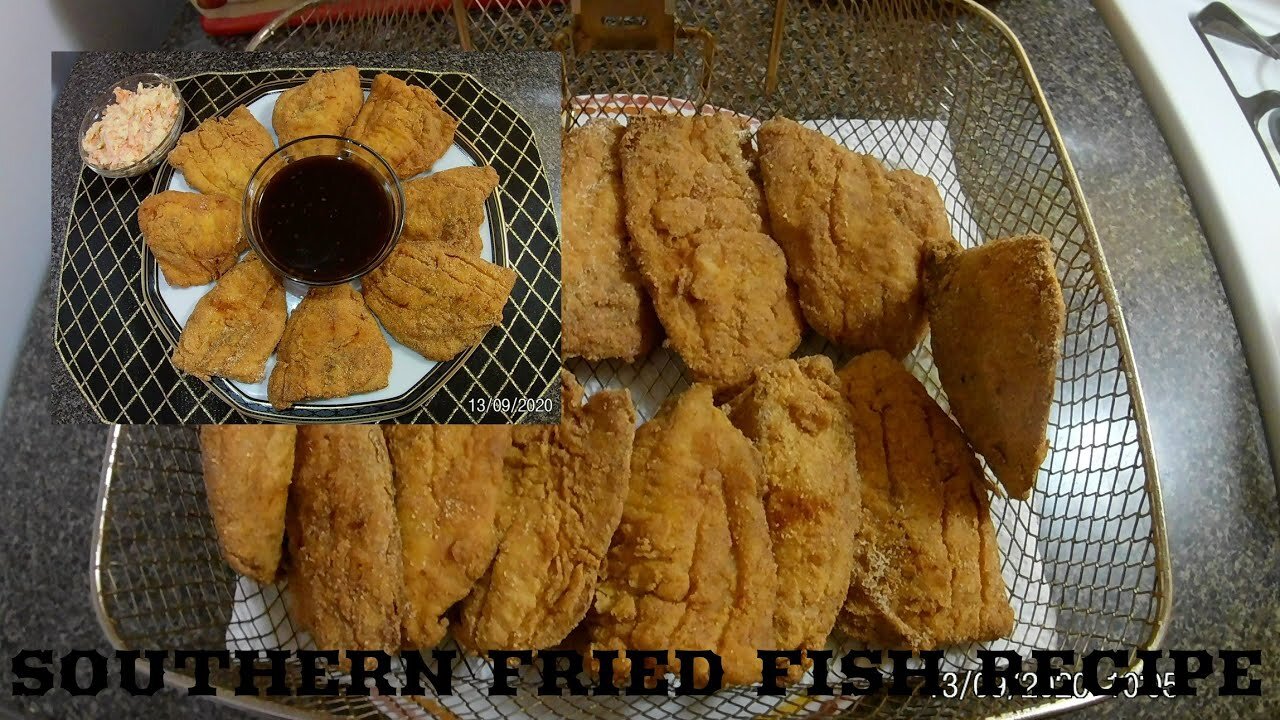 SOUTHERN FRIED FISH | LOUISIANA STYLE FRIED FISH | IT DWIGHT COOKING SHOW