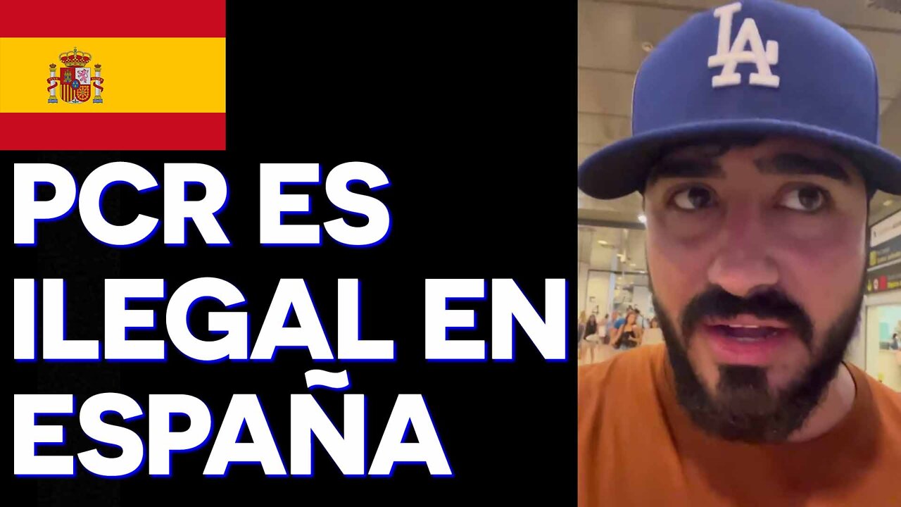 30ago2022 Secuestro, extorsion e intimidacion en aeropuertos españoles: La prueba covid PCR es ILEGAL en ESPAÑA (COMPÁRTELO) · Alvise Perez || RESISTANCE ...-