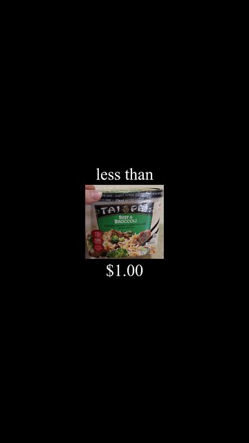 Tai Pei frozen meal #shorts #food #budget #cooking #mealprep #savings
