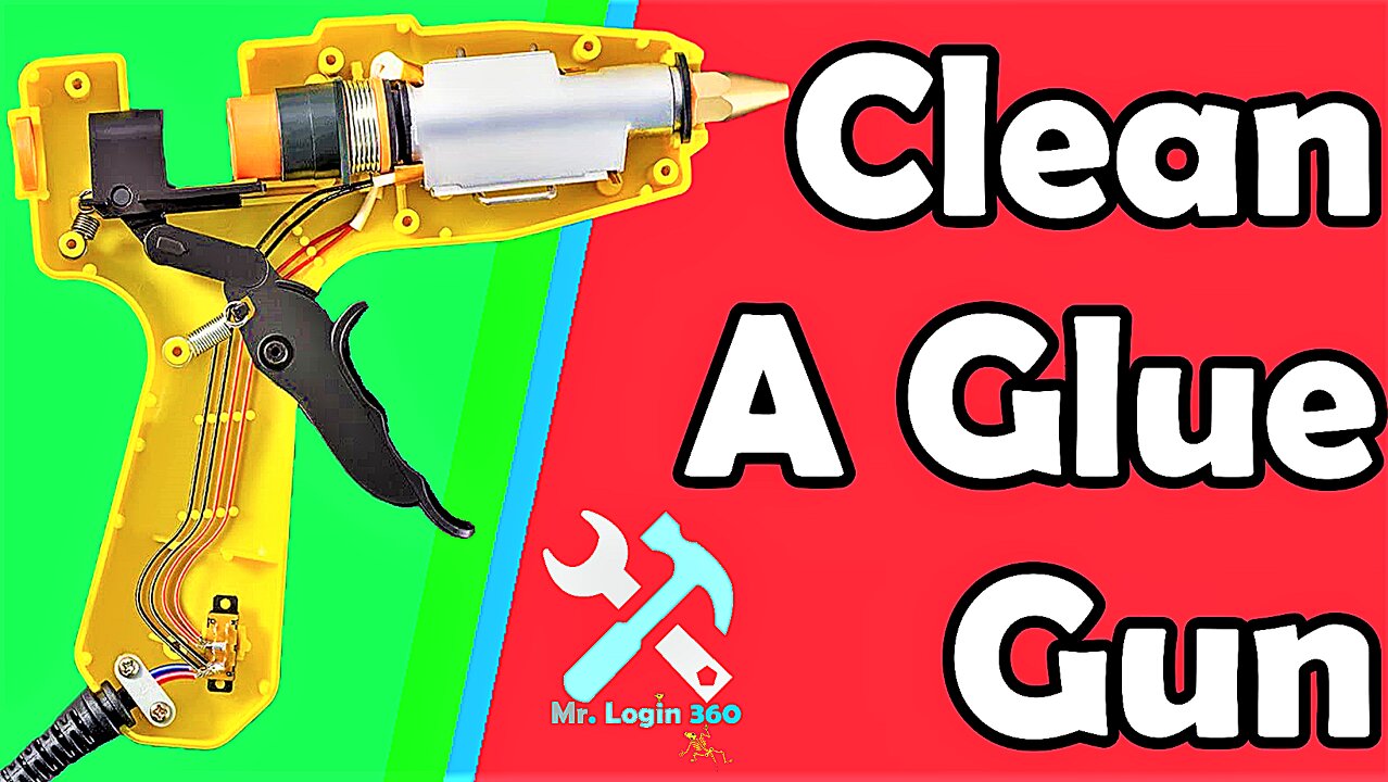 How to Clean a Glue Gun From Inside | How to Remove a Glue Stick From a Glue Gun | Video Tutorial