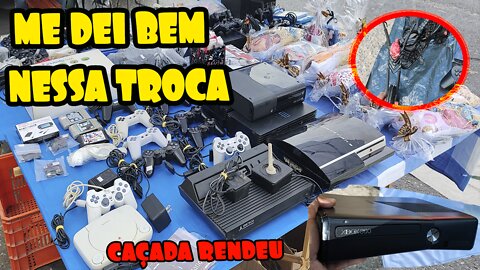 CAÇADA GAMER / Gastei Pouco! Mas rendeu MUITO, Controle de PS4