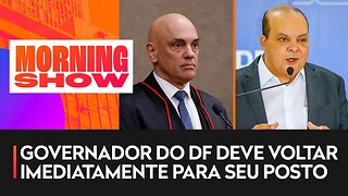 Alexandre de Moraes revoga afastamento de Ibaneis Rocha