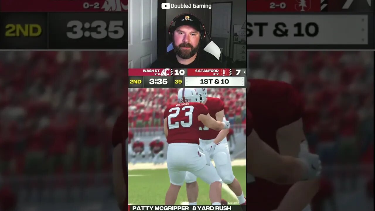 NCAA Football 23 makes me laugh sometimes!!!